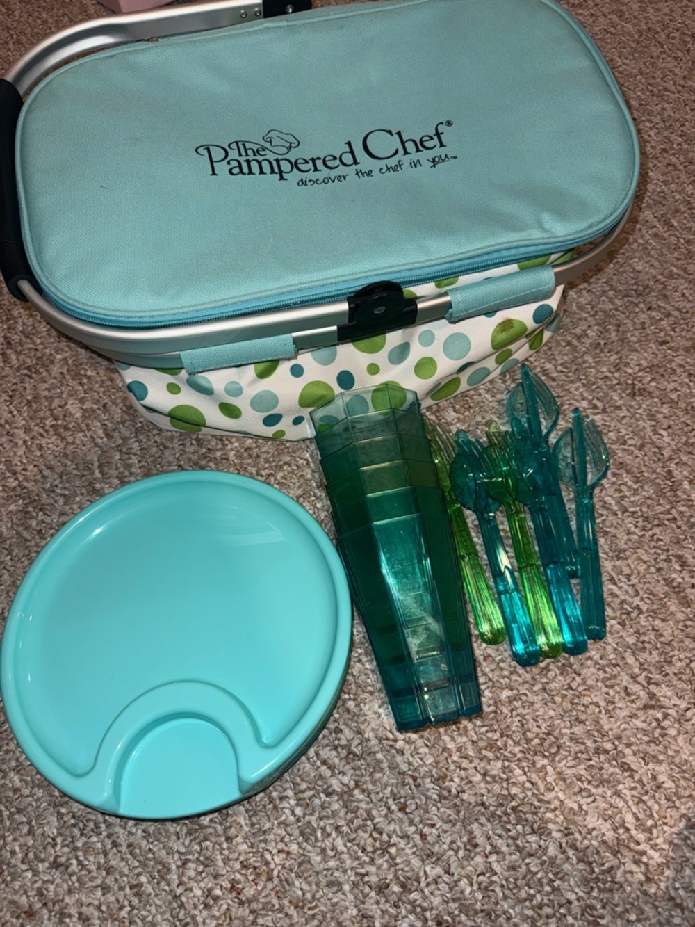 Pampered Chef Insulated Basket